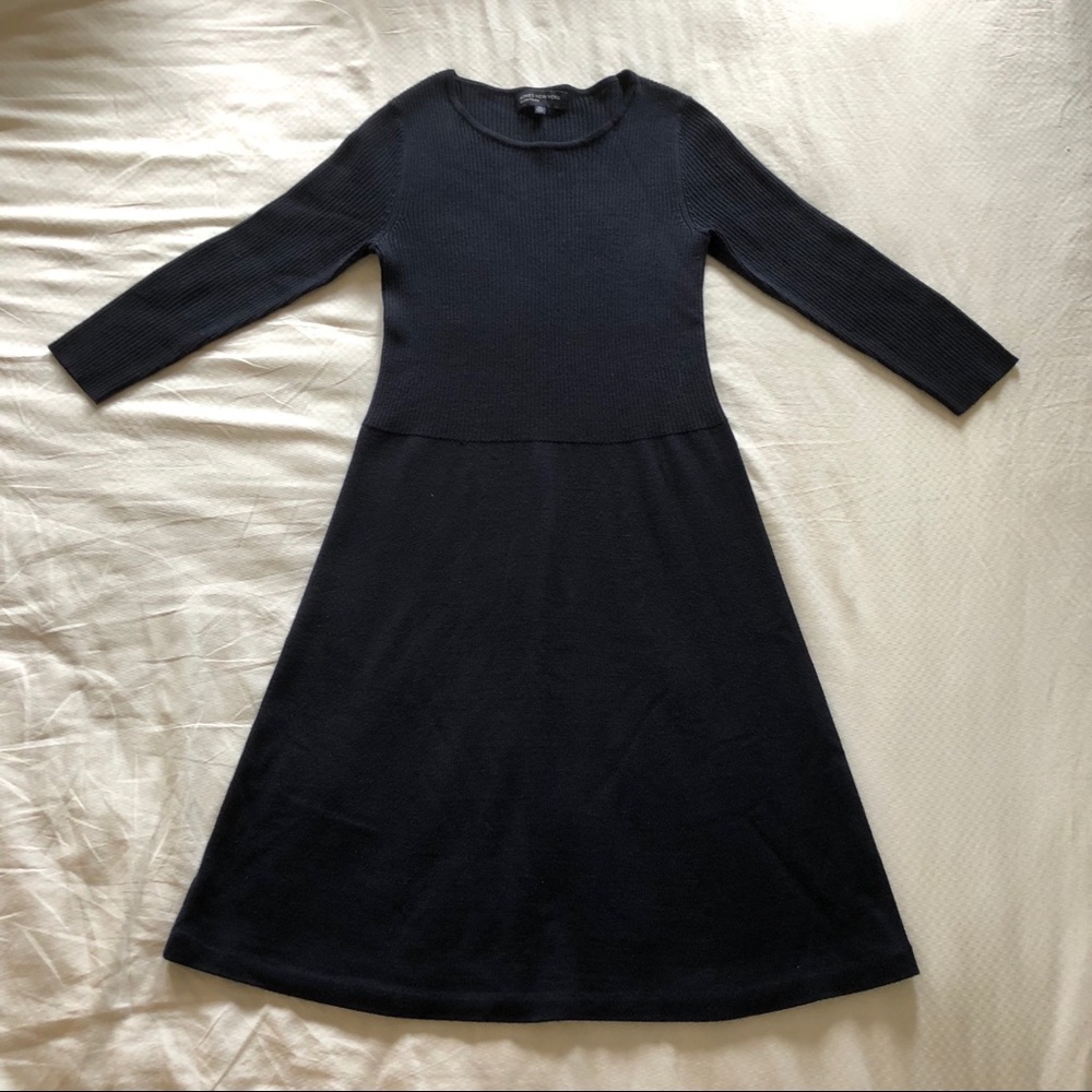 *Jones New York* long sleeve sweater dress